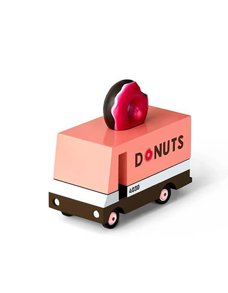 Candylab Candyvans Donut Van, Designed by Candylab Toys, it was built with solid beech wood, water-based paint and clear urethane coat.