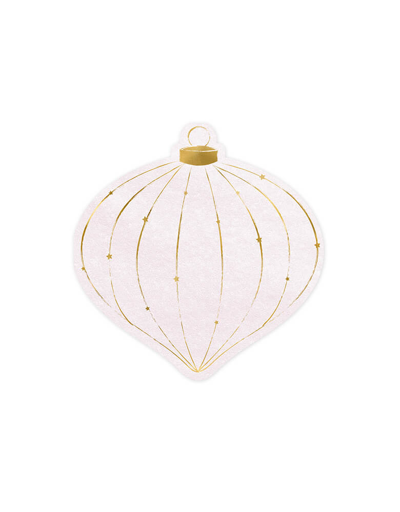 Party deco 12 cm Christmas Ornament Napkins