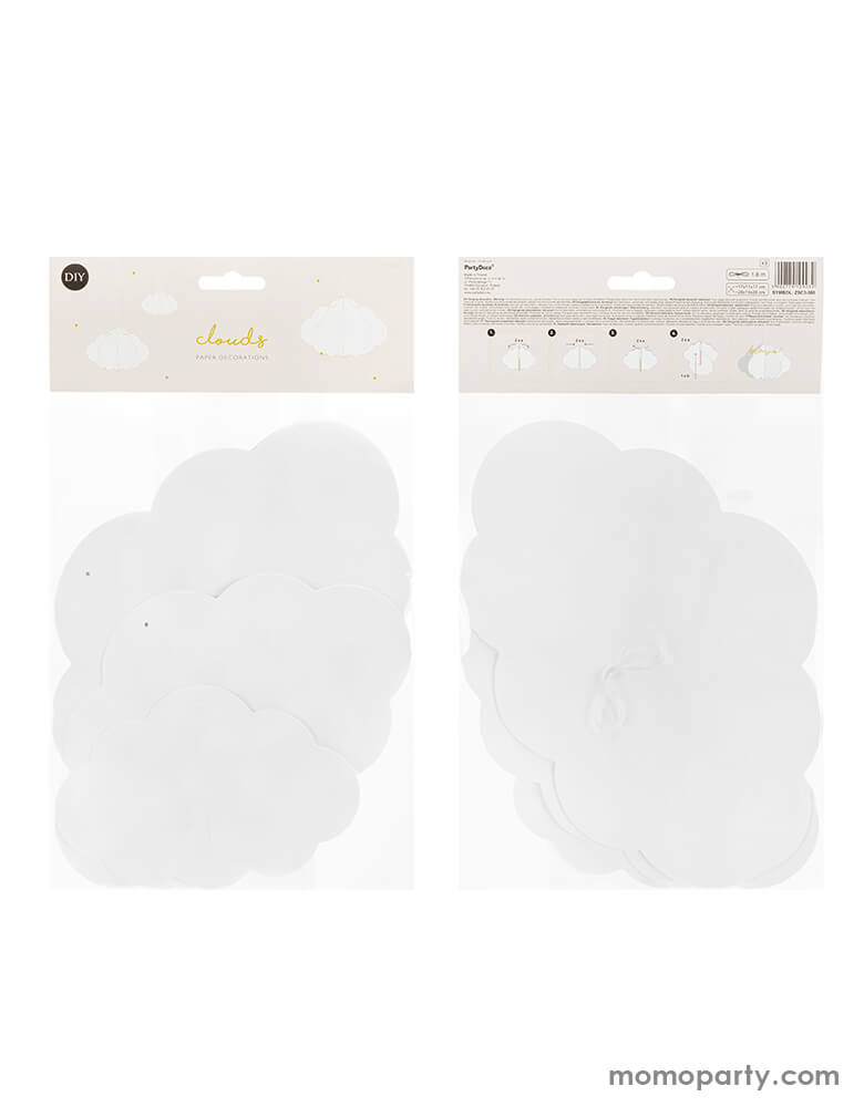 Cloud Hanging Decorations (Set of 3)