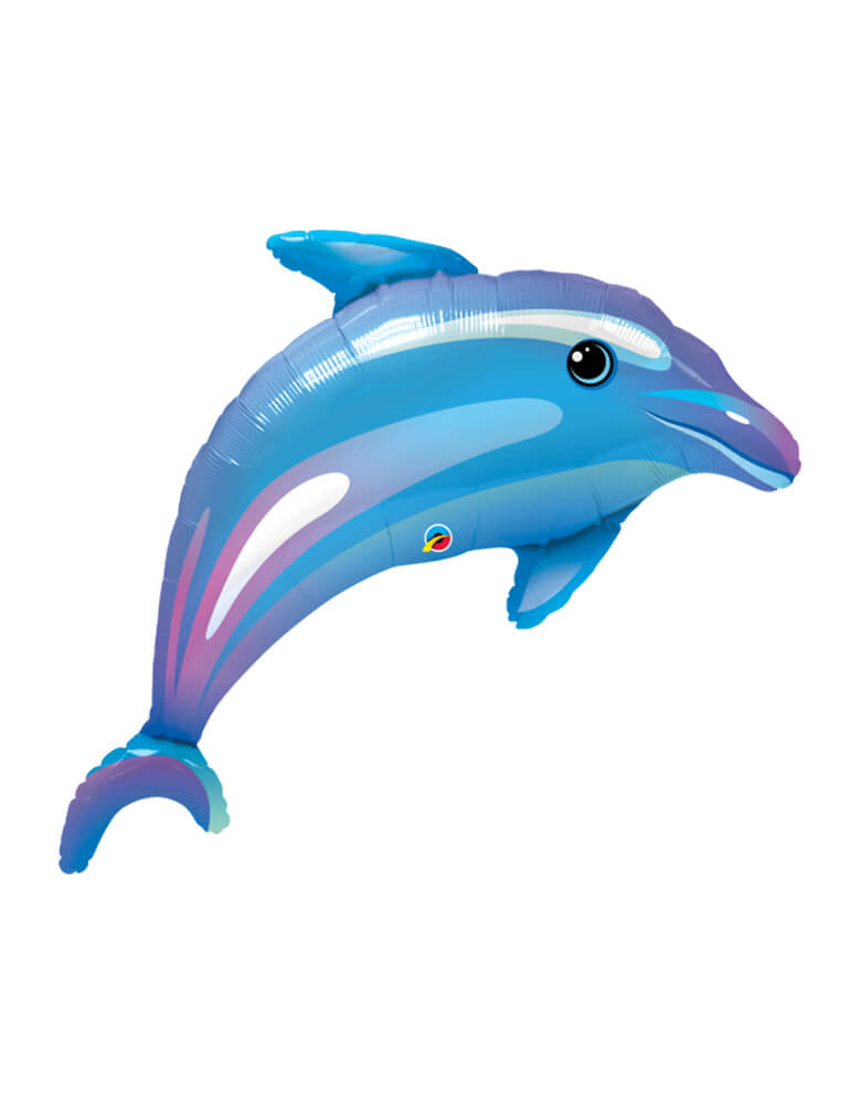 42 inch Delightful Dolphin Foil Balloon