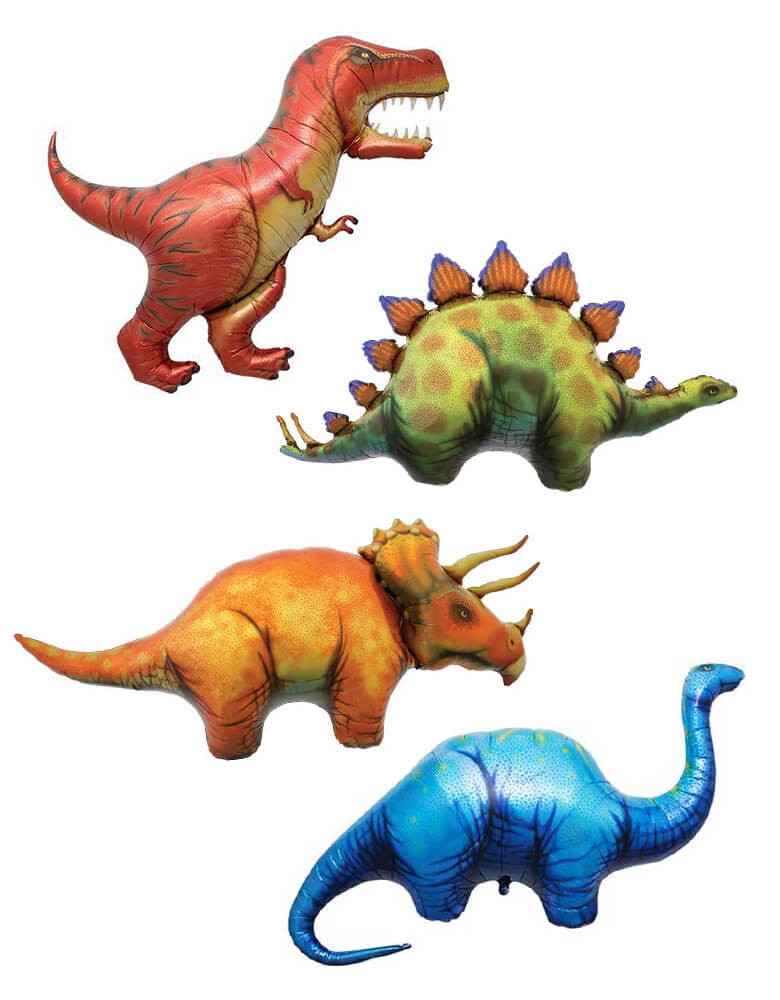 Giant Dinosaur Mylar Balloons