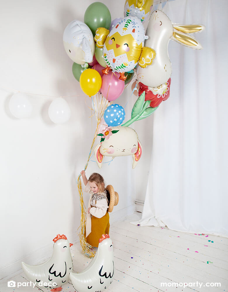Happy Chick Foil Balloon