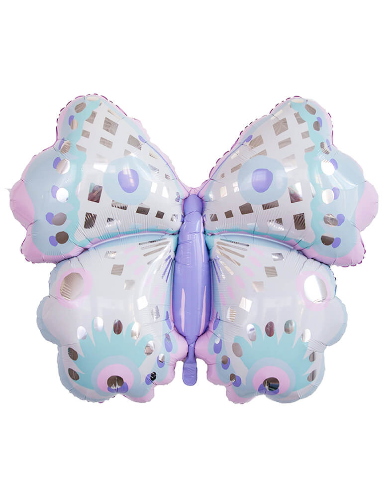 Flutter Butterfly Shaped Foil Mylar Balloon