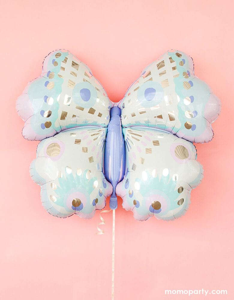 Flutter Butterfly Shaped Foil Mylar Balloon