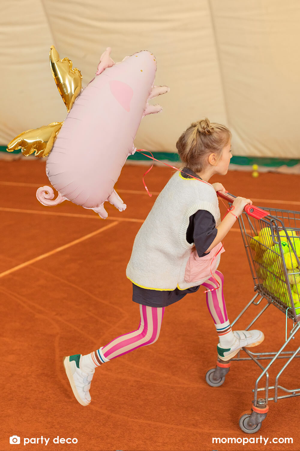 Flying Pig Foil Balloon