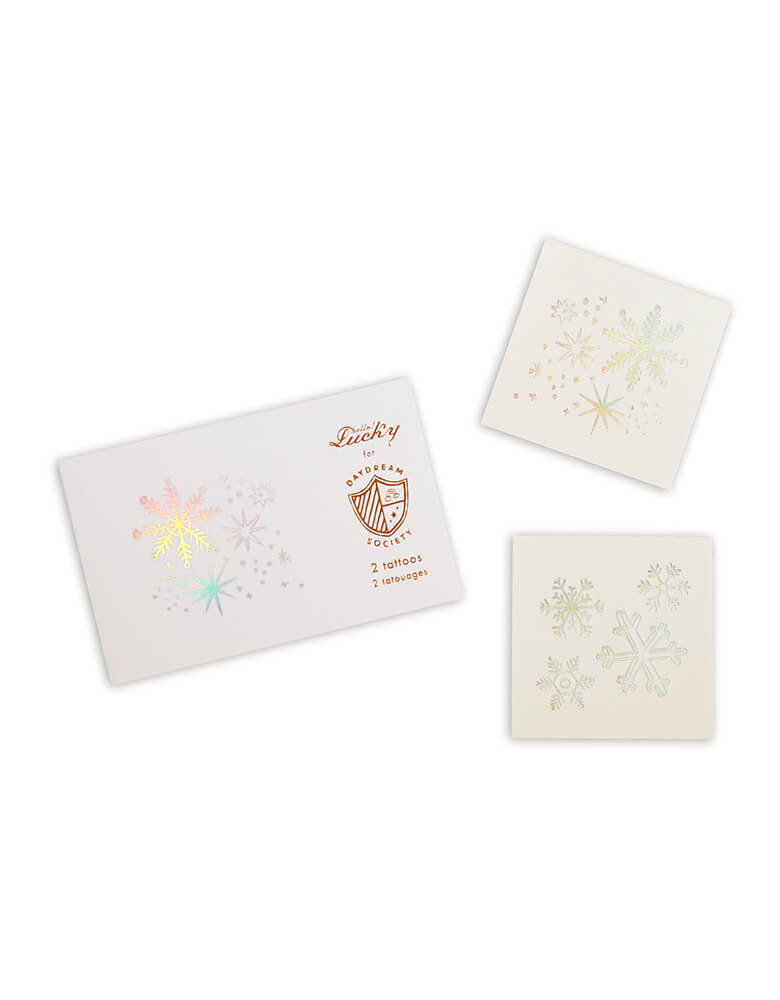 Daydream Society Frosted Temporary Tattoos Set of 2