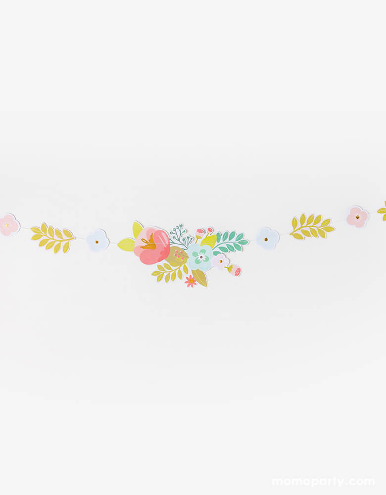 My Mind's Eye Garden Party Floral Banner