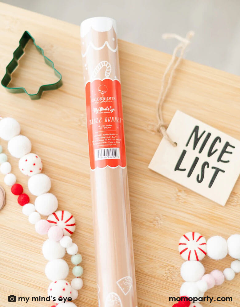 Gingerbread Table Runner