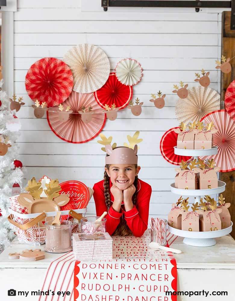 Dear Rudolph Reindeer Advent Boxes (Set of 12)