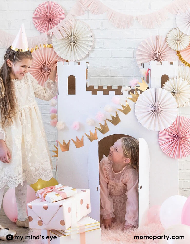Princess Paper Party Fans (Set of 6)