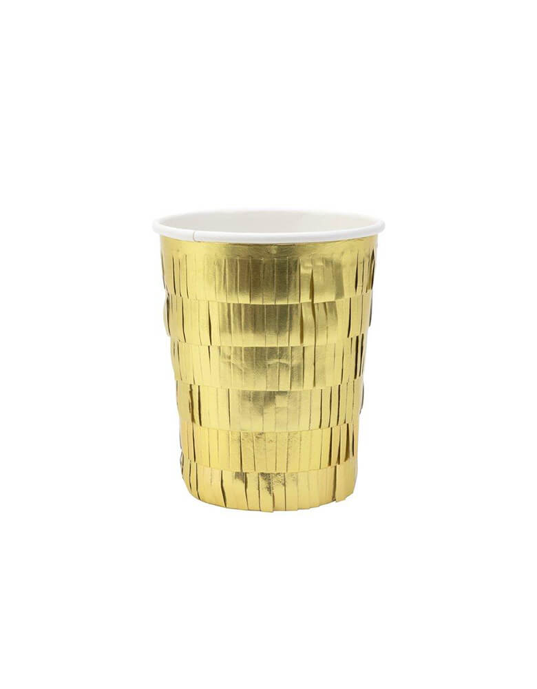 Meri Meri Gold Fringe Party Cups