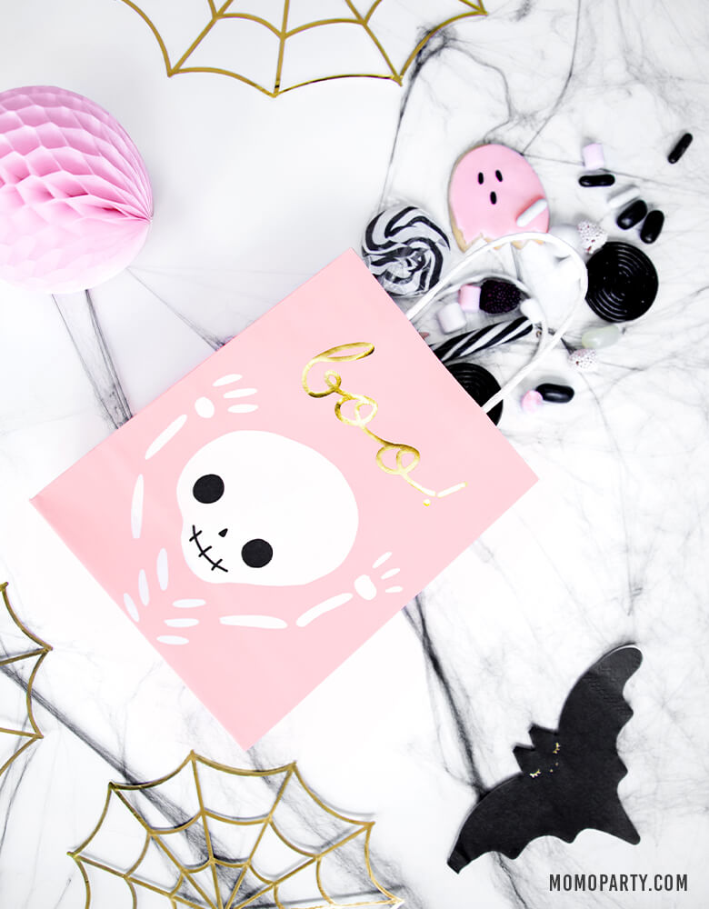 Halloween Boo! Pink Party Bags (Set of 6)