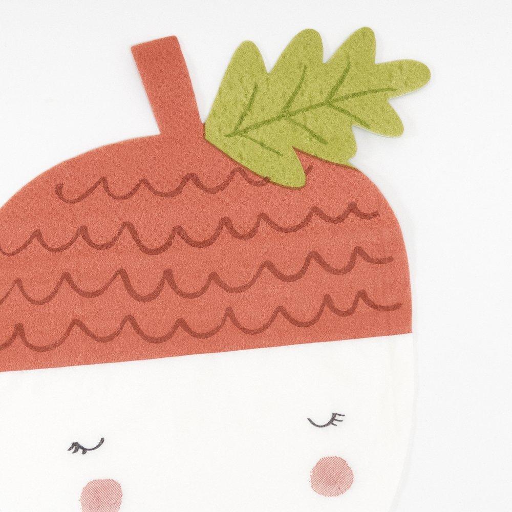 Acorn Napkins (Set of 20)