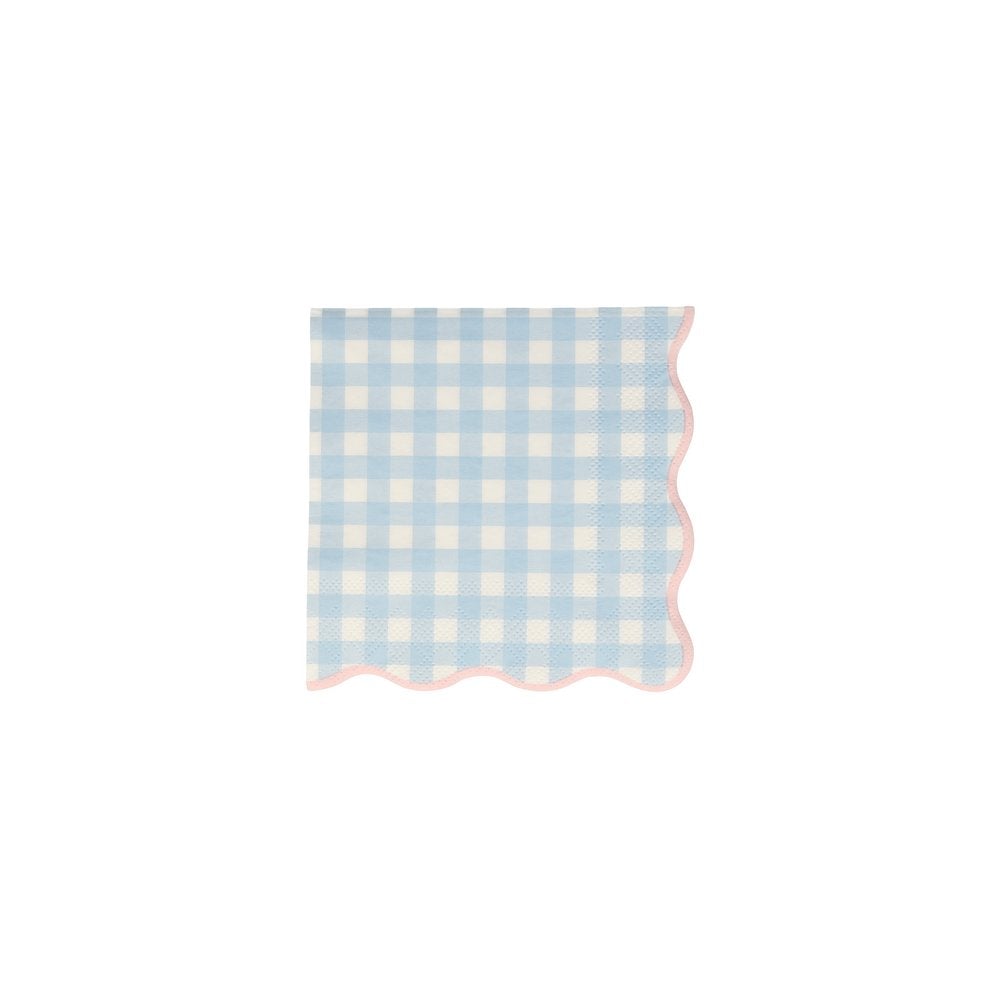 Gingham Small Napkins (Set of 20)