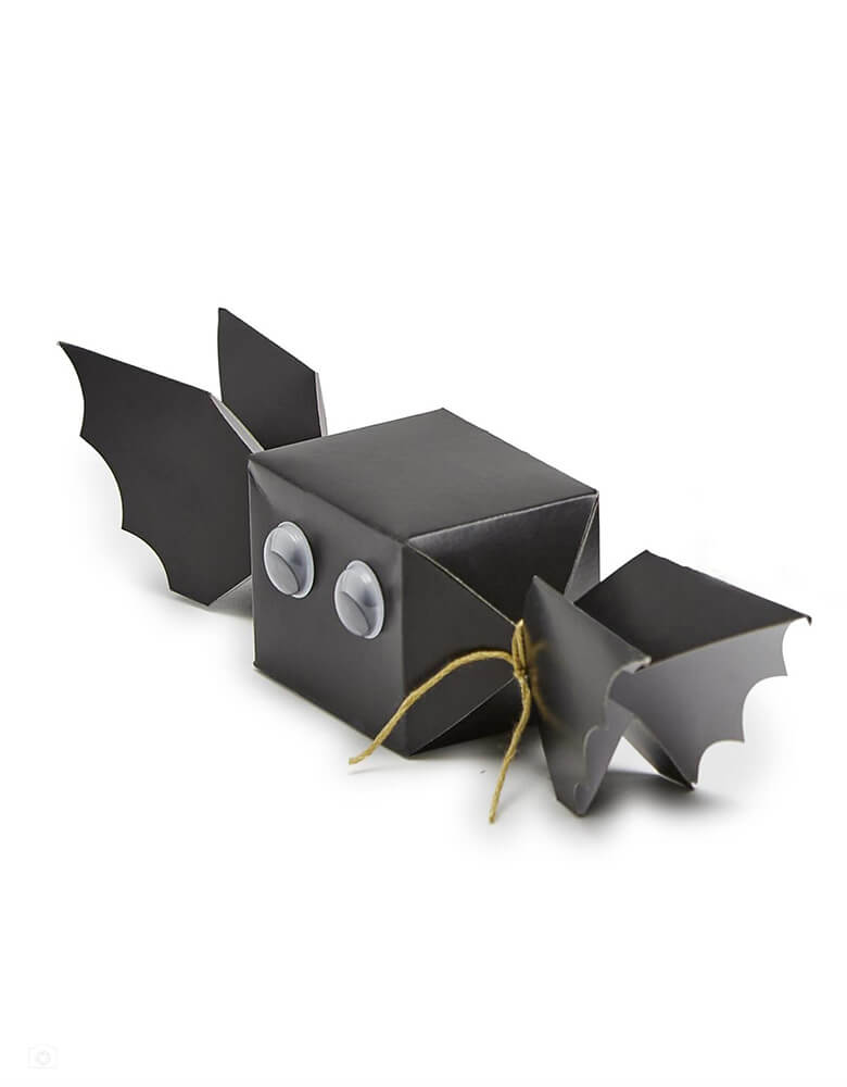 Halloween Bat Crackers with Orange Jelly Beans (Set of 6)