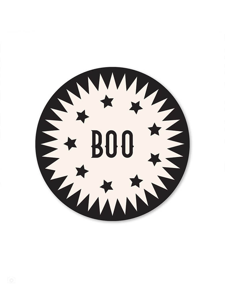 Vintage Halloween Boo Mylar Balloon