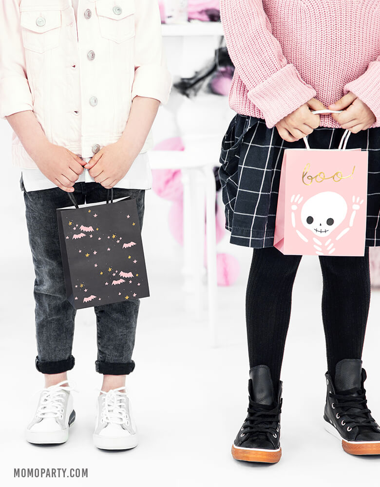 Halloween Boo! Pink Party Bags (Set of 6)