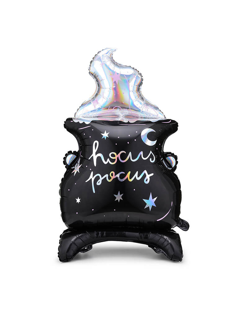 Standing Cauldron Foil Mylar Balloon