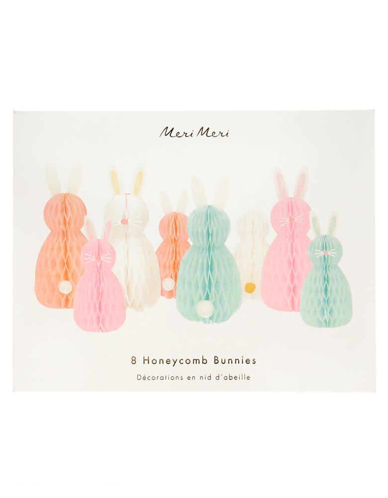 Honeycomb Spring Bunnies (Set of 8)