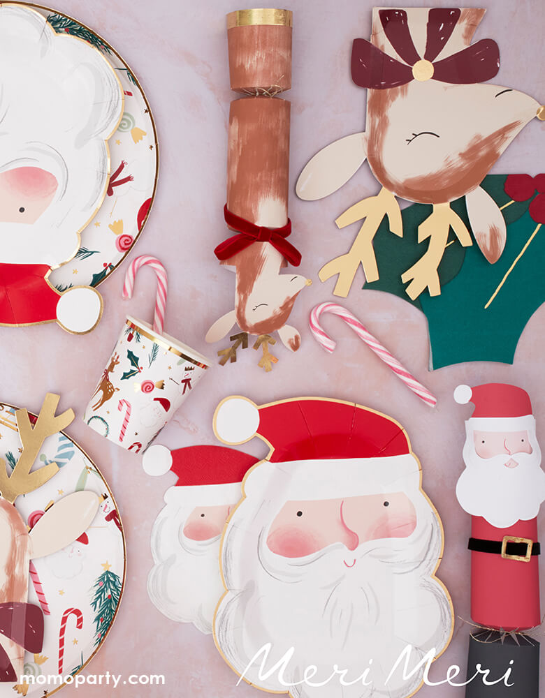 Jolly Santa Napkins (Set of 16)