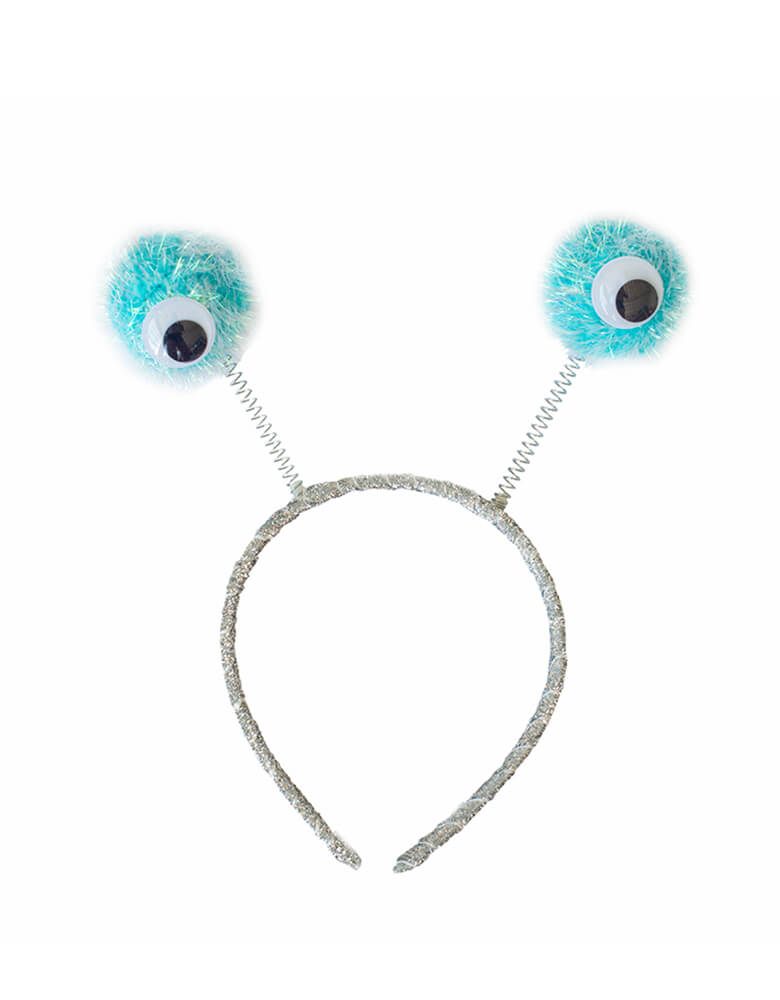 Little Monsters Party Headband by Jollity & Co Party Boutique and Daydream society Little Monsters collection. Featuring a pair of googly monster eyes, this party headband delivers monstrous amounts of fun!