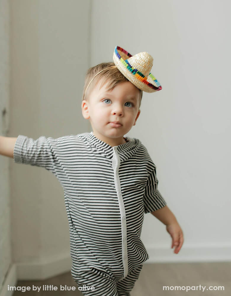 First Fiesta Mini Straw Sombrero