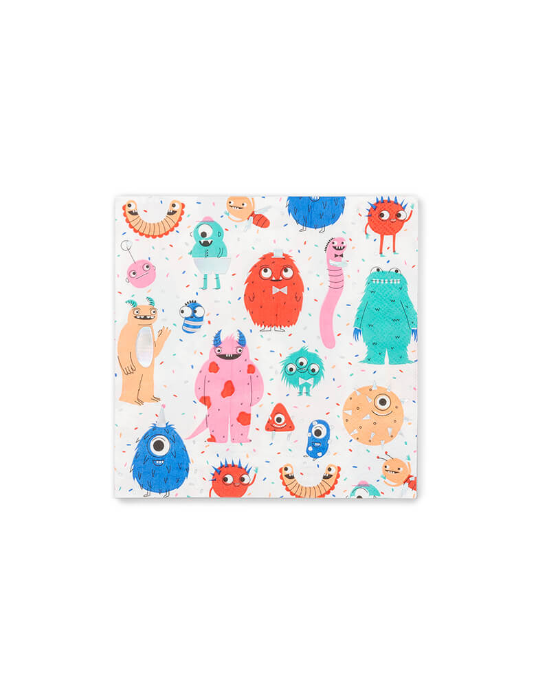 ollity & Co Party Boutique - Daydream society collection - Little Monsters Large Napkins