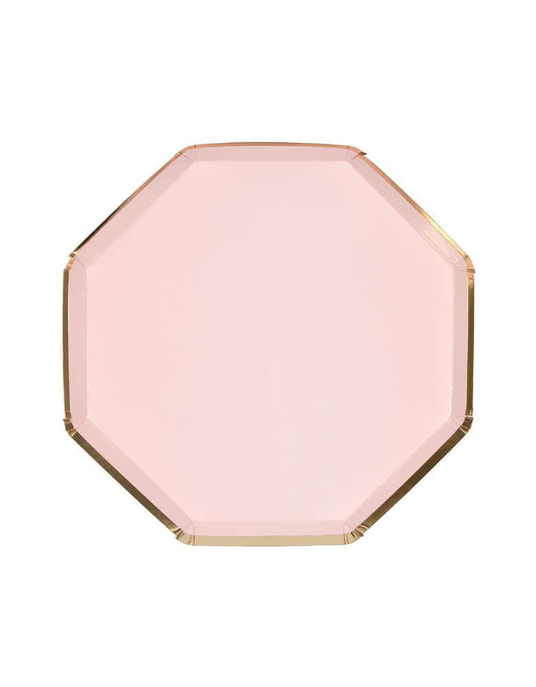 Meri Meri 8.25 inches Pale Pink Plates Set of 8