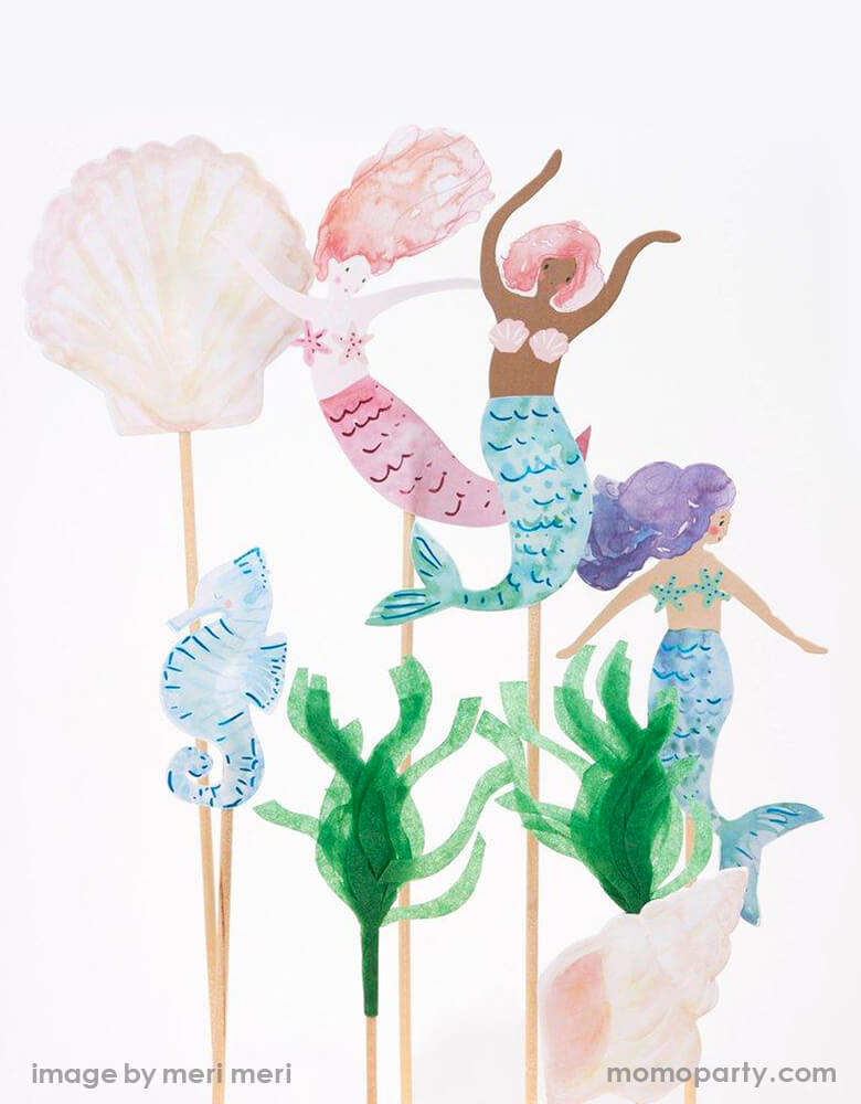 Mermaid Cake Toppers
