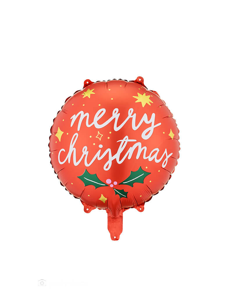 Merry Christmas Foil Balloon