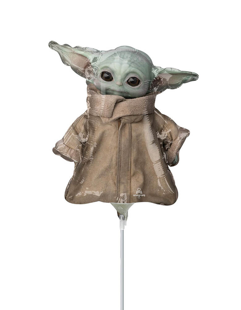 Star Wars Mandalorian The Child Yoda Baby Mini Foil Balloon
