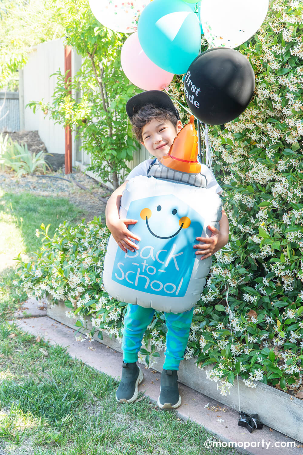 Back To School Glue Bottle Foil Mylar Balloon