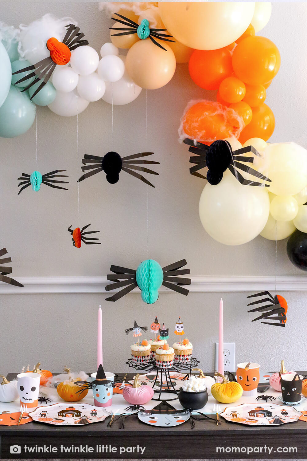 Vintage Halloween Cupcake Kit (Set of 24)