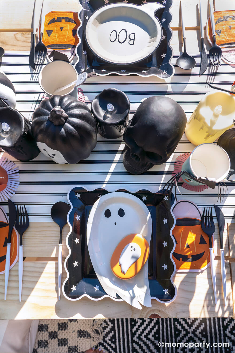 Trick or Treat Pumpkin Bucket Napkins (Set of 24)