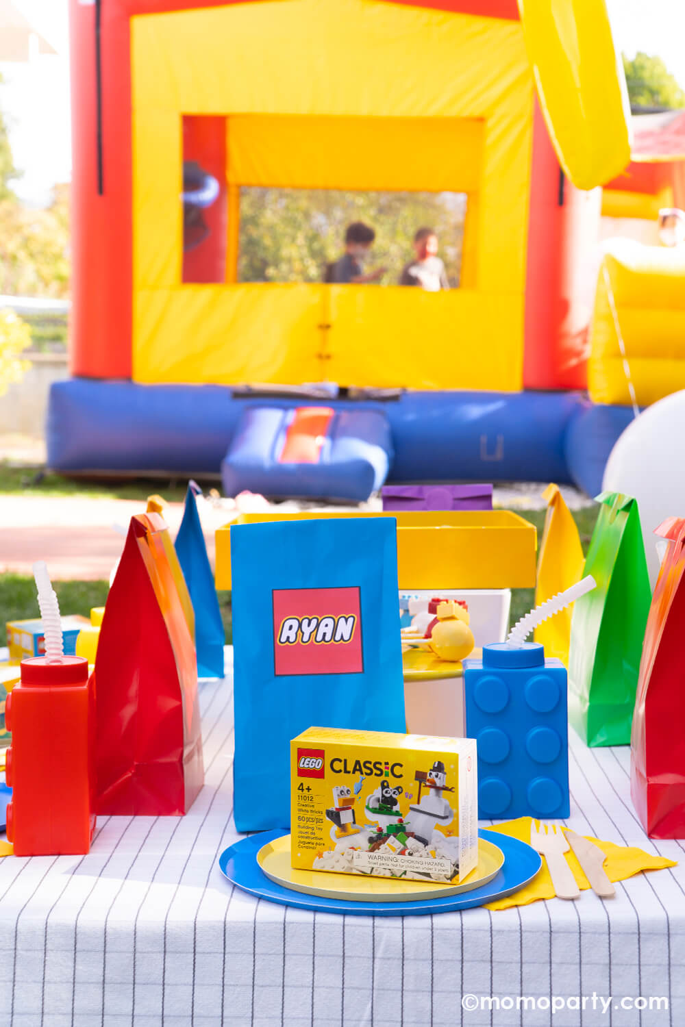 Brick Block Party Sippers (Set of 4)