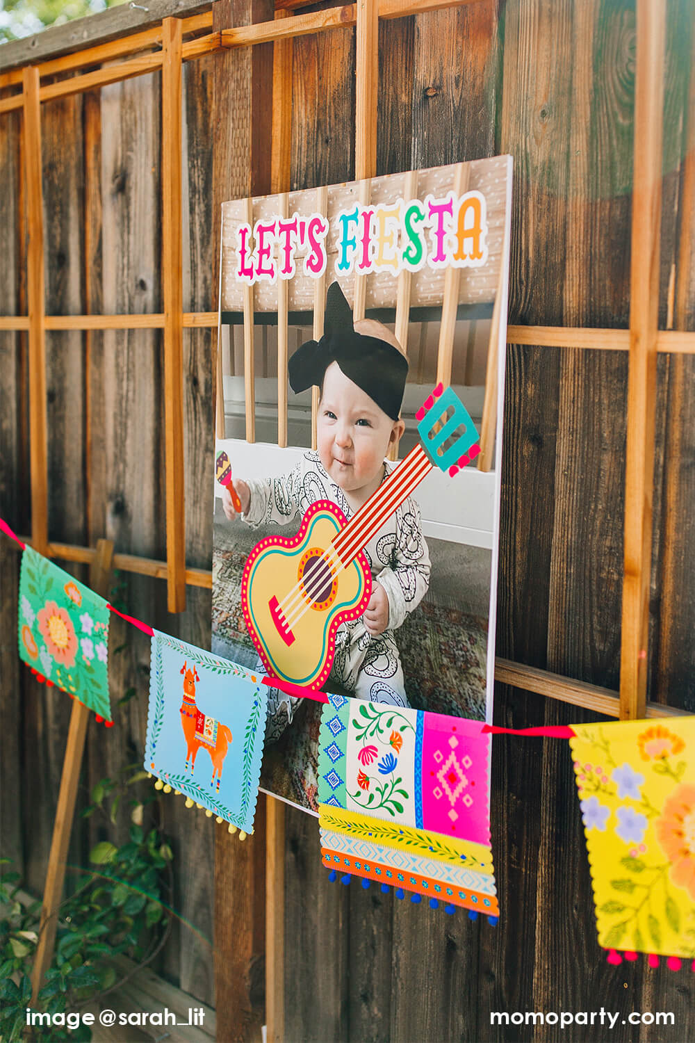 Boho Fiesta Mixed Pom Pom Garland