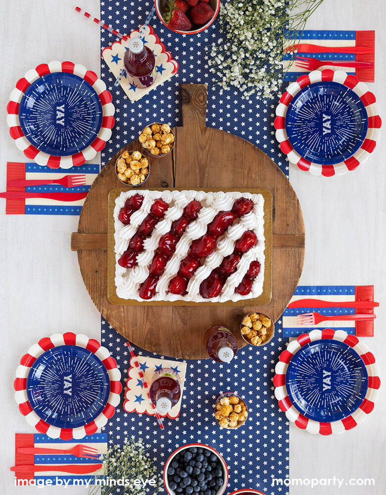 Firework Yay Small Plates (Set of 8)