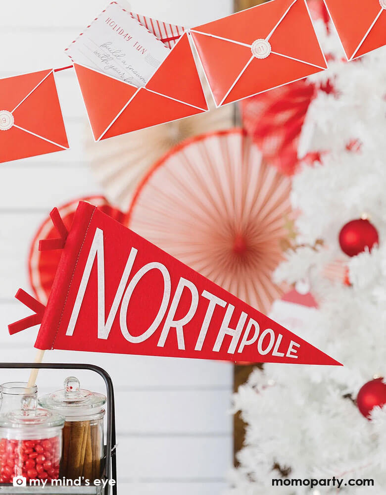 Believe North Pole Felt Pennant