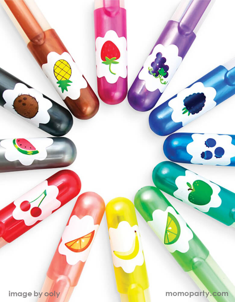 Yummy Yummy Scented Gel Pens (Set of 12)