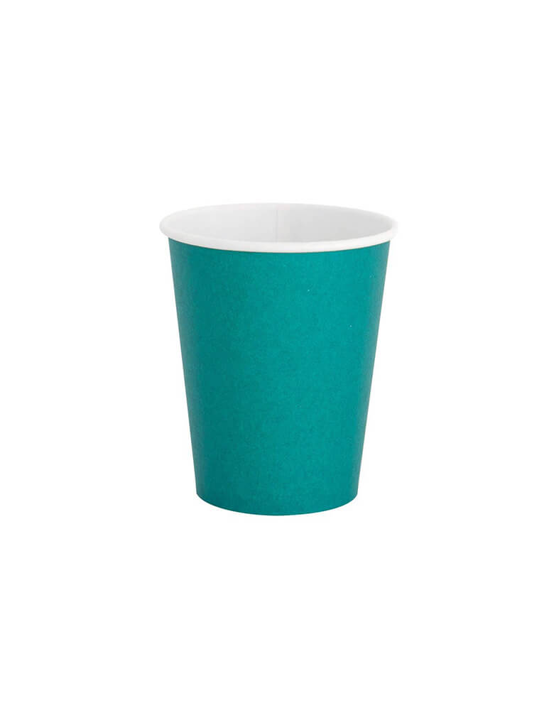 Forest Green Party Paper Cups, Designed by Oh Happy Day, the team behind the Ice Cream Museum and Color Factory, these modern paper cups are simply chic. They're perfect for mix-and-match! 