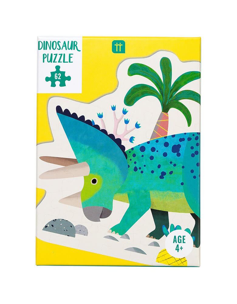 Talking Tables Party Dinosaur Triceraptops Shaped Puzzle