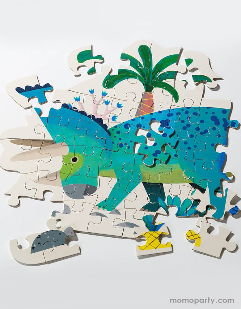 Party Dinosaur Triceraptops Shaped Puzzle