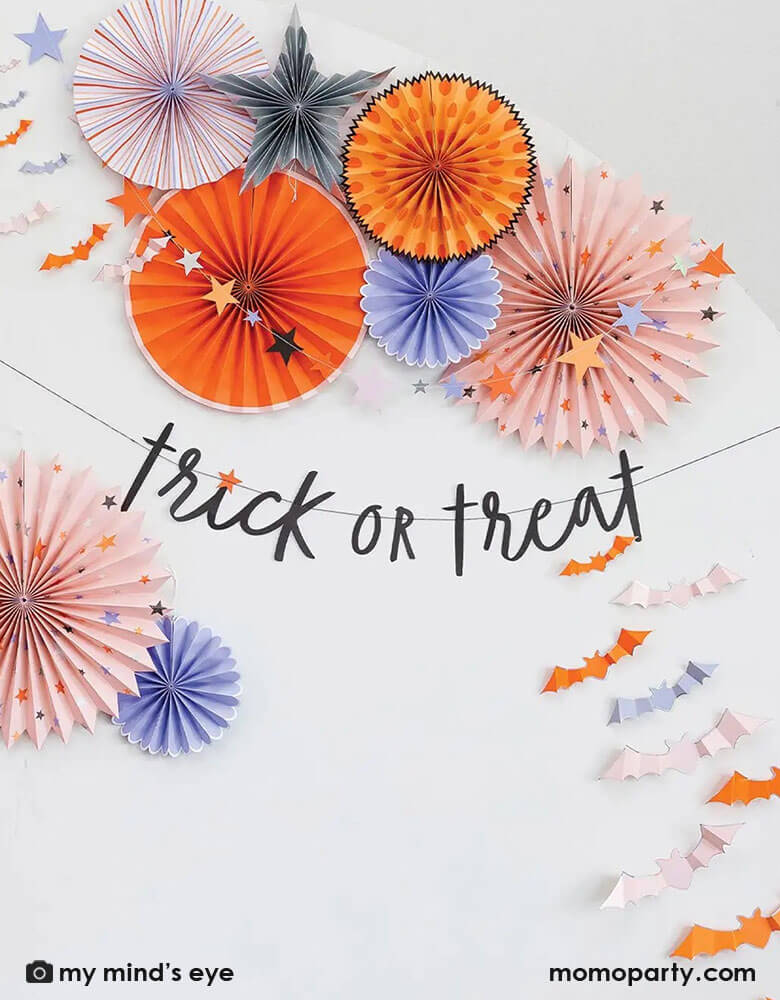 Trick or Treat Word Banner
