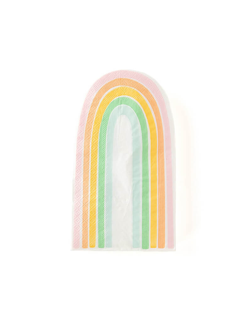 Pastel Rainbow Napkins (Set of 24)