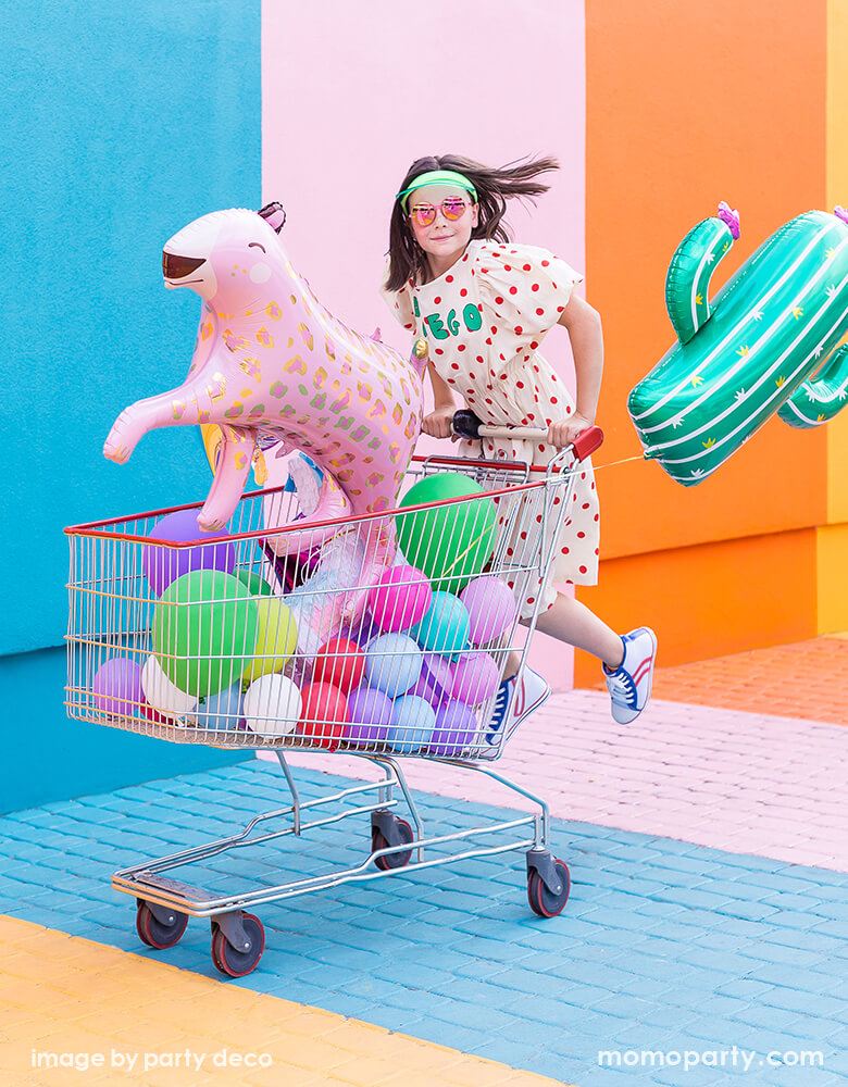 Adorable Cactus Foil Mylar Balloon