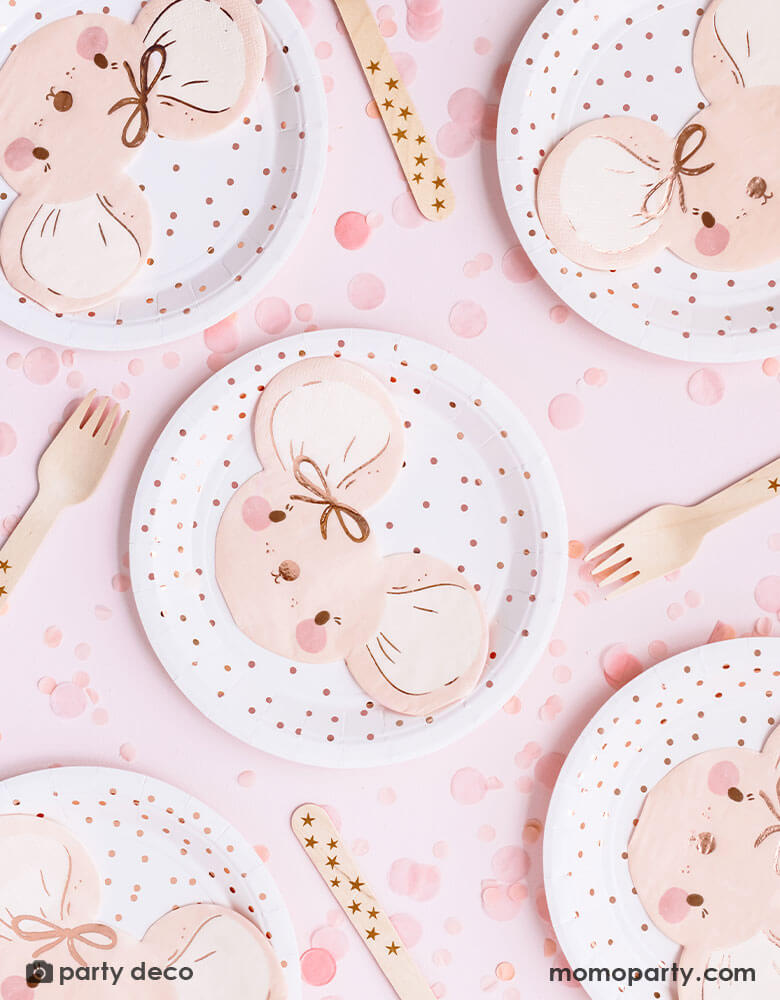 Pink Mouse Napkins (Set of 20)