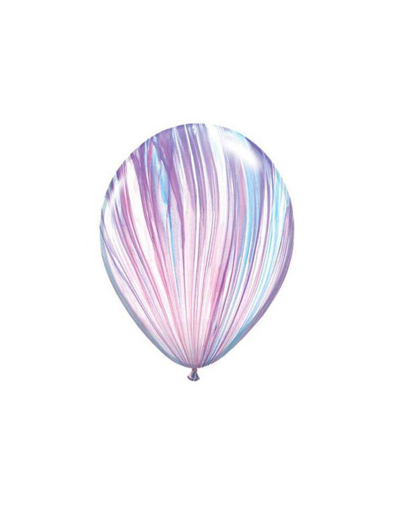 Qualatex 11" Fashion Marble SuperAgate Latex Balloon