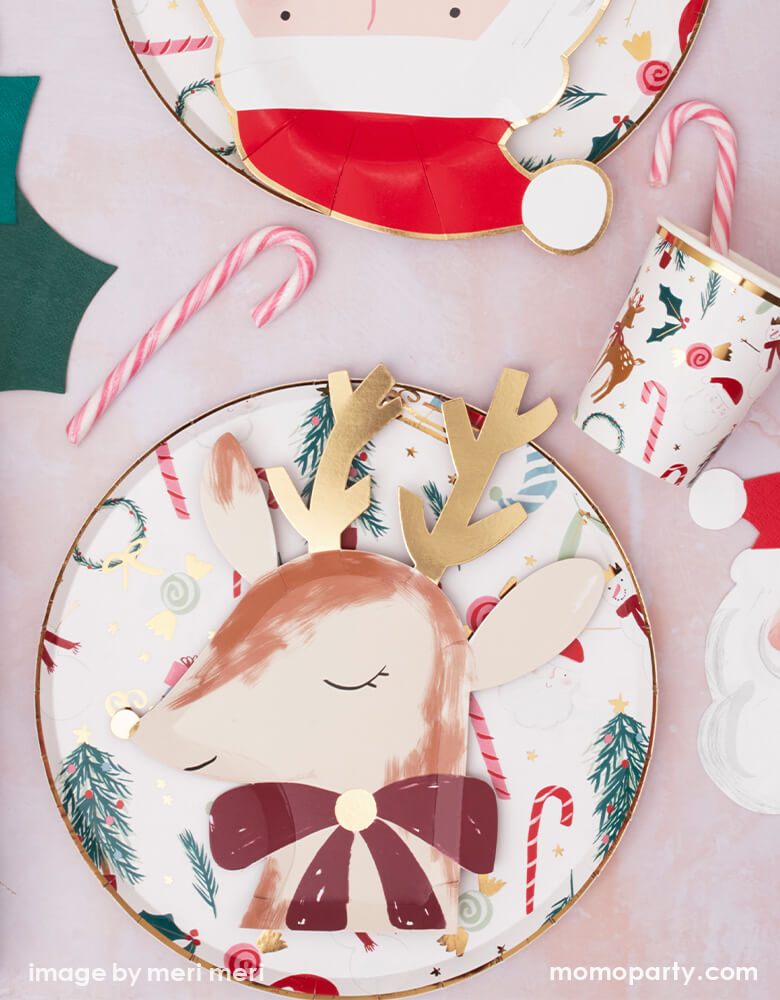 Festive Motif Cups (Set of 8)