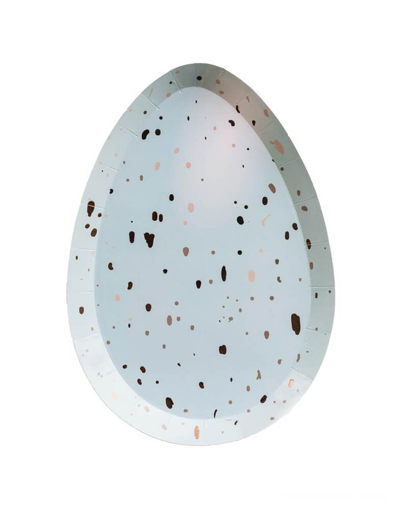 Rockin' Robin Dinner Plates – Jollity & Co Party. Pack of 8 Size: 10.5 x 7.5 inches. With a die-cut dinner and dessert plate, brown foil details, These elegant robin dinner plates are perfect for your spring or Easter celebration.