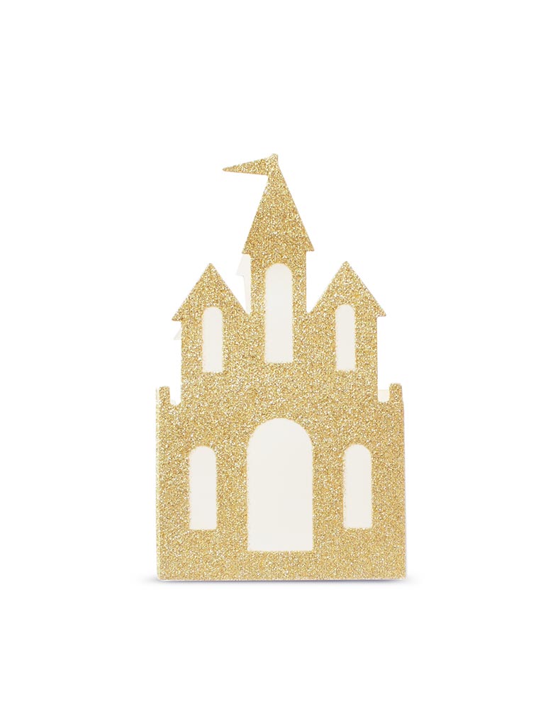 Princess Gold Castle Patry Favor Paper Box